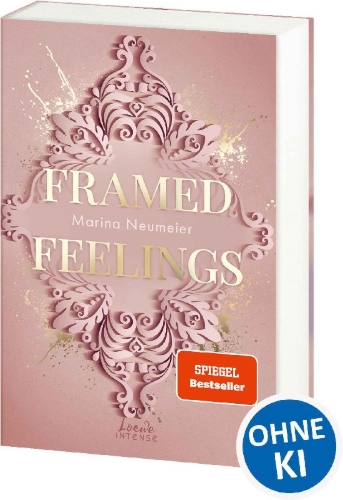 Buchcover und Innenansicht für das Buch: Framed Feelings (Golden Hearts, Band 1)