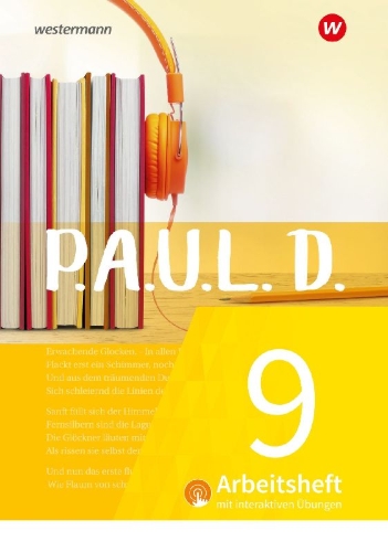 Buchcover und Innenansicht für das Buch: P.A.U.L. D. (Paul) 9. Arbeitsheft interaktiven Übungen. Für Gymnasien und Gesamtschulen - Neubearbeitung
