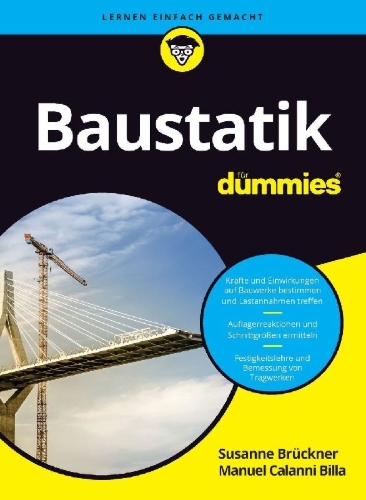Buchcover und Innenansicht für das Buch: Baustatik für Dummies