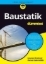 Buchcover und Innenansicht für das Buch: Baustatik für Dummies