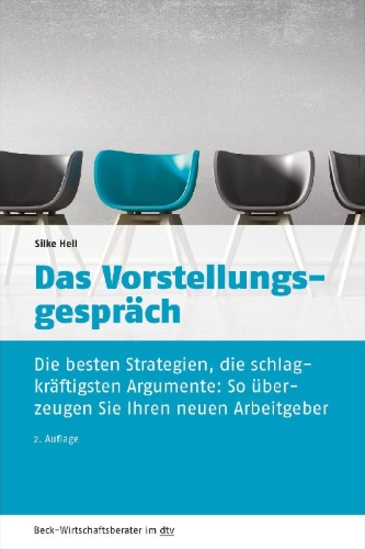 Buchcover und Innenansicht für das Buch: Das Vorstellungsgespräch