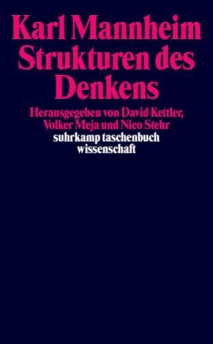 Buchcover und Innenansicht für das Buch: Strukturen des Denkens