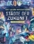 Buchcover und Innenansicht für das Buch: Der große Stickerspaß: Städte der Zukunft