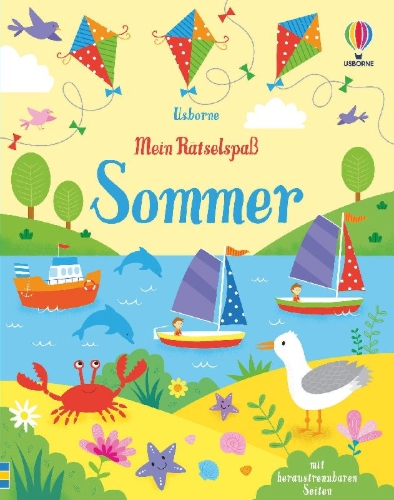 Buchcover und Innenansicht für das Buch: Mein Rätselspaß: Sommer