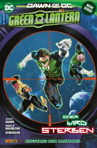 Buchcover und Innenansicht für das Buch: Green Lantern