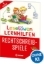 Buchcover und Innenansicht für das Buch: Leselöwen Lernhilfen - Rechtschreib-Spiele - 1. Klasse