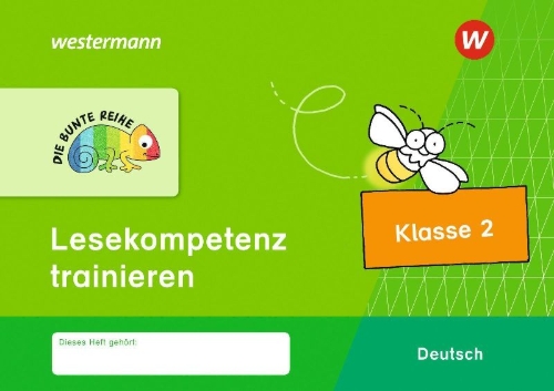 Buchcover und Innenansicht für das Buch: DIE BUNTE REIHE - Deutsch 2. Lesekompetenz trainieren