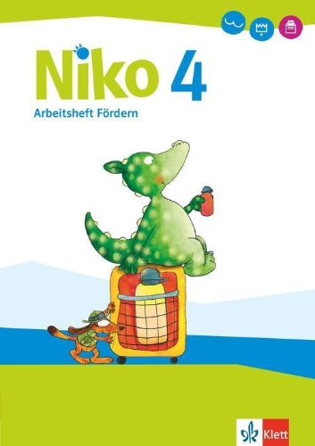 Buchcover und Innenansicht für das Buch: Niko Sprachbuch 4. Niko Sprachbuch 4. Arbeitsheft Fördern Klasse 4