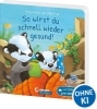 Buchcover und Innenansicht für das Buch: So wirst du schnell wieder gesund!