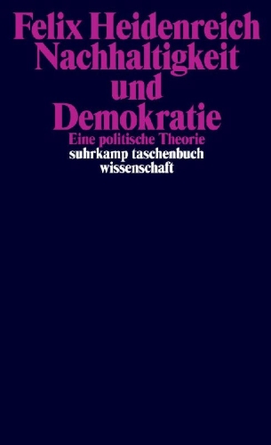 Buchcover und Innenansicht für das Buch: Nachhaltigkeit und Demokratie
