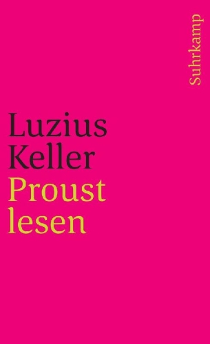 Buchcover und Innenansicht für das Buch: Proust lesen
