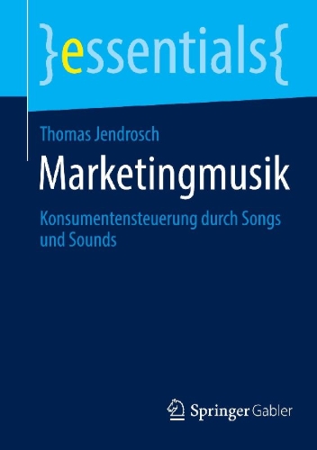 Buchcover und Innenansicht für das Buch: Marketingmusik
