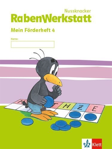 Buchcover und Innenansicht für das Buch: Rabenwerkstatt. Mein Förderheft. 4. Schuljahr. Neubearbeitung