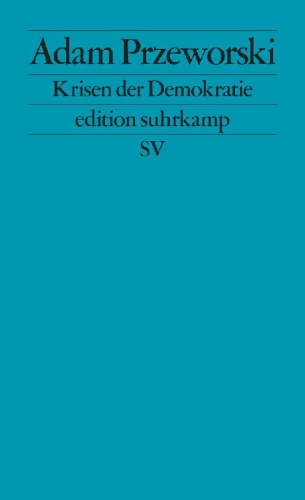 Buchcover und Innenansicht für das Buch: Crises of Democracy