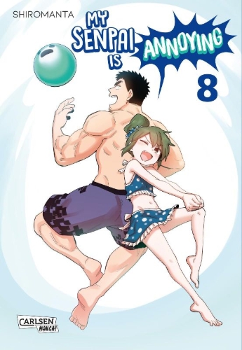 Buchcover und Innenansicht für das Buch: Senpai ga uzai kouhai no hanashi