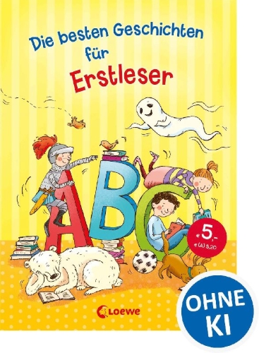 Buchcover und Innenansicht für das Buch: Die besten Geschichten für Erstleser