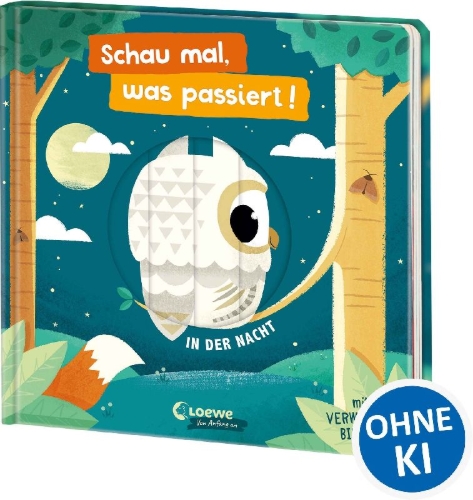 Buchcover und Innenansicht für das Buch: Animal Magic: In the Night
