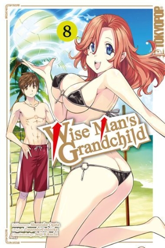 Buchcover und Innenansicht für das Buch: Wise Man's Grandchild 08