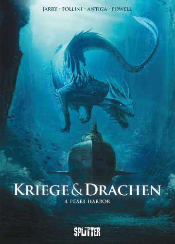 Buchcover und Innenansicht für das Buch: Guerres et Dragons 4