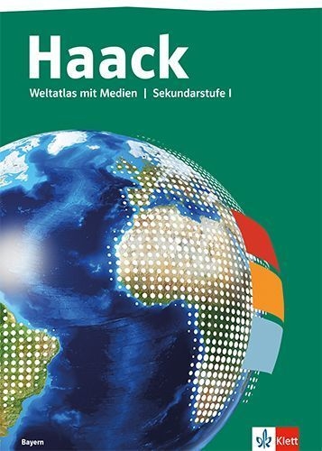 Buchcover und Innenansicht für das Buch: Haack Weltatlas. Ausgabe Bayern Sekundarstufe I