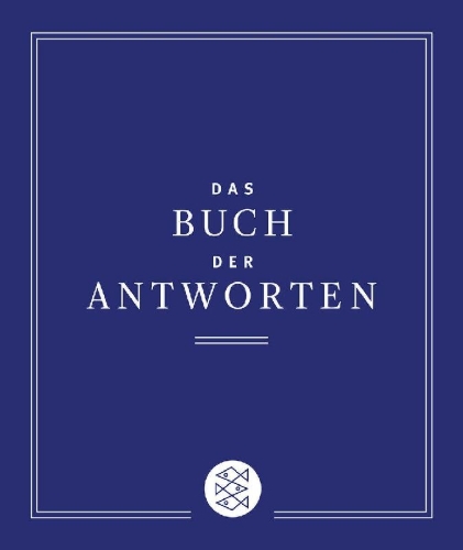 Buchcover und Innenansicht für das Buch: The Book of Answers