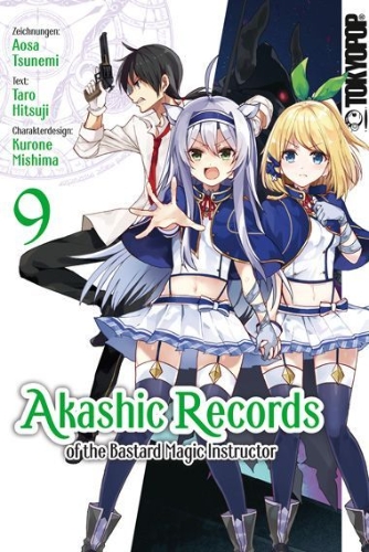 Buchcover und Innenansicht für das Buch: Akashic Records of the Bastard Magic Instructor 09