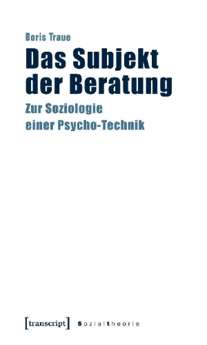 Buchcover und Innenansicht für das Buch: Das Subjekt der Beratung