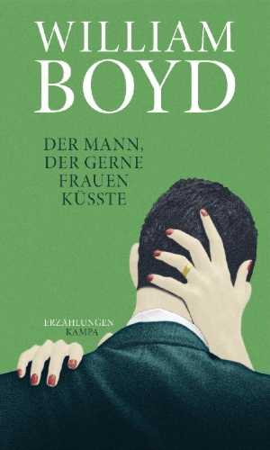 Buchcover und Innenansicht für das Buch: Der Mann, der gerne Frauen küsste