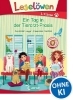 Buchcover und Innenansicht für das Buch: Leselöwen 1. Klasse - Ein Tag in der Tierarzt-Praxis