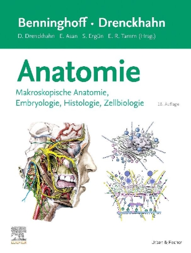 Buchcover und Innenansicht für das Buch: Benninghoff/Drenckhahn, Anatomie