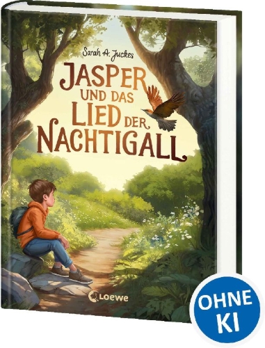 Buchcover und Innenansicht für das Buch: The Hunt For The Nightingale