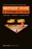 Buchcover und Innenansicht für das Buch: Independent Theatre in Contemporary Europe