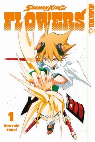 Buchcover und Innenansicht für das Buch: Shaman King Flowers 01