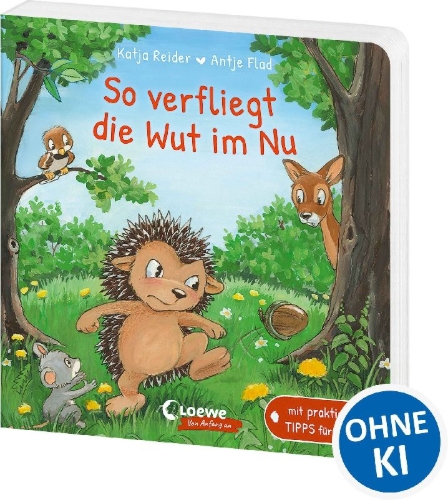 Buchcover und Innenansicht für das Buch: So verfliegt die Wut im Nu