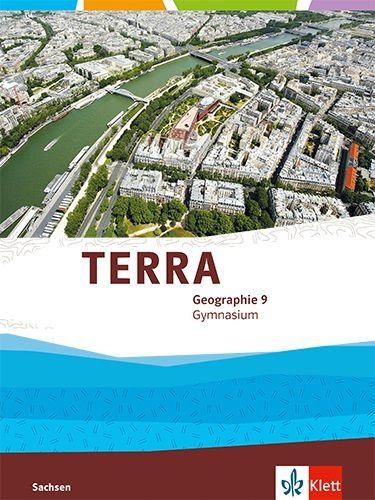 Buchcover und Innenansicht für das Buch: TERRA Geographie 9. Ausgabe Sachsen Gymnasium