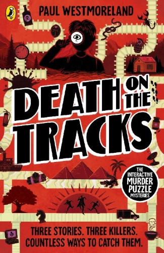 Buchcover und Innenansicht für das Buch: Death on the Tracks