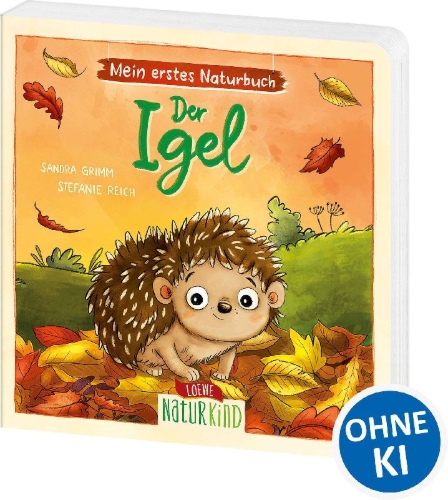 Buchcover und Innenansicht für das Buch: Mein erstes Naturbuch - Der Igel