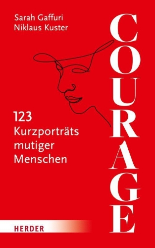 Buchcover und Innenansicht für das Buch: Courage