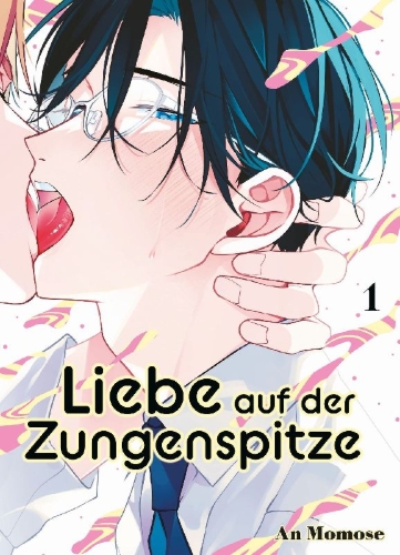 Buchcover und Innenansicht für das Buch: Liebe auf der Zungenspitze 01