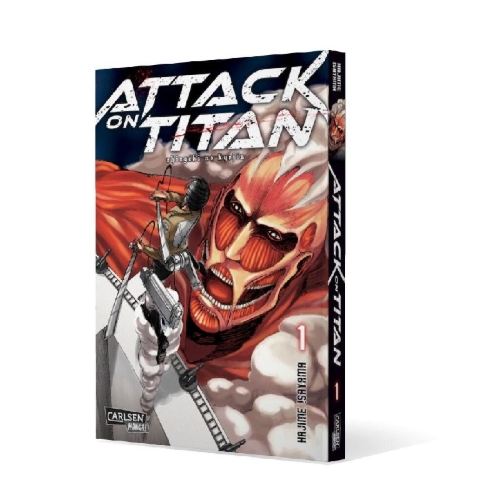 Buchcover und Innenansicht für das Buch: Shingeki no Kyojin