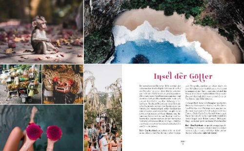 Buchcover und Innenansicht für das Buch: Bali - Das Kochbuch