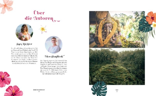 Buchcover und Innenansicht für das Buch: Bali - Das Kochbuch