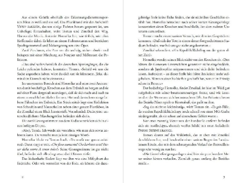 Buchcover und Innenansicht für das Buch: Der Club der dichtenden Polizisten