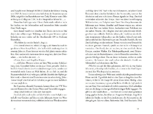 Buchcover und Innenansicht für das Buch: Der Club der dichtenden Polizisten