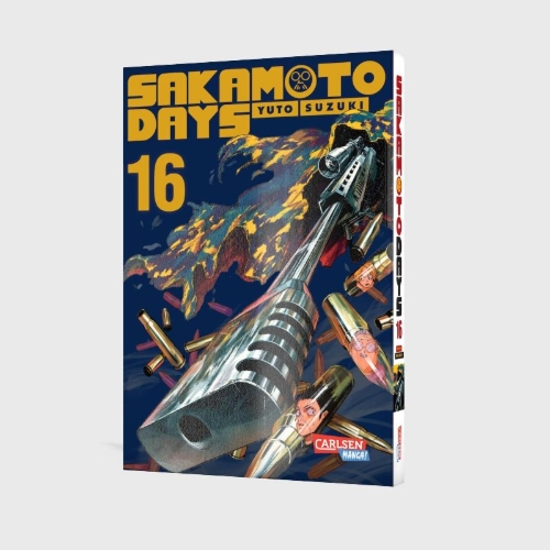 Buchcover und Innenansicht für das Buch: Sakamoto Days