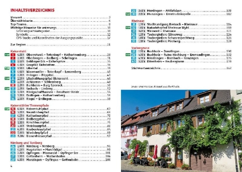 Buchcover und Innenansicht für das Buch: Kaiserstuhl