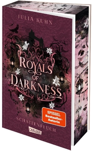 Buchcover und Innenansicht für das Buch: Royals of Darkness. Schattenfluch (Royal Shadows 3)