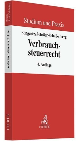 Buchcover und Innenansicht für das Buch: Verbrauchsteuerrecht