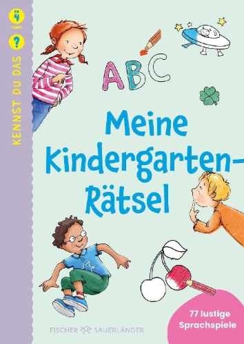 Buchcover und Innenansicht für das Buch: Kennst du das? Meine Kindergarten-Rätsel