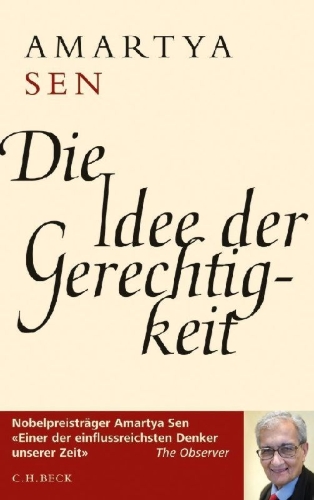 Buchcover und Innenansicht für das Buch: The Idea of Justice